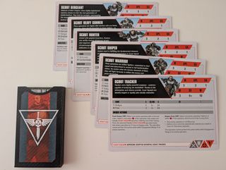TacOps Datacards Scout Squad Kill Team Warhammer40