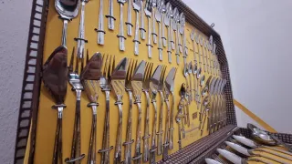 Cubertería Magefesa Maletín 124 Piezas