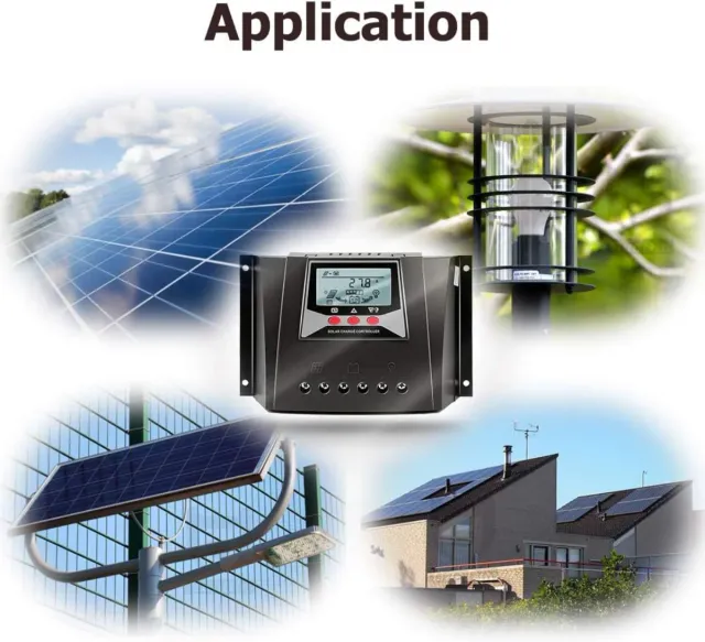 Controlador Carga Solar SolaMr 60A 12/24/36V