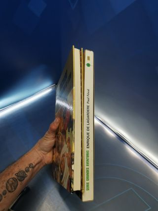 2 tomos, COLECCIÓN HISTORIAS COLOR. BRUGUERA: Enrique Lagardere + Ricardo Corazón de Leon