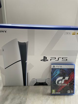 PS5 Slim + Gran Turismo 7 | ¡NUEVA Y PRECINTADA!