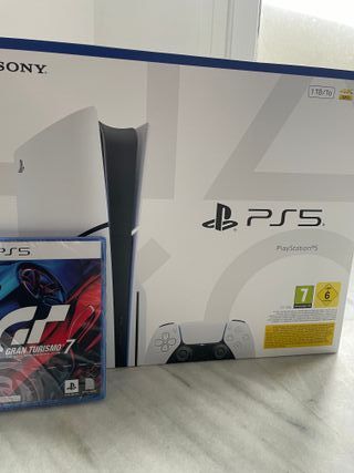 PS5 Slim + Gran Turismo 7 | ¡NUEVA Y PRECINTADA!