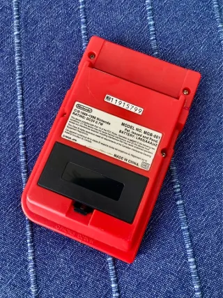 Nintendo Game Boy Pocket Roja