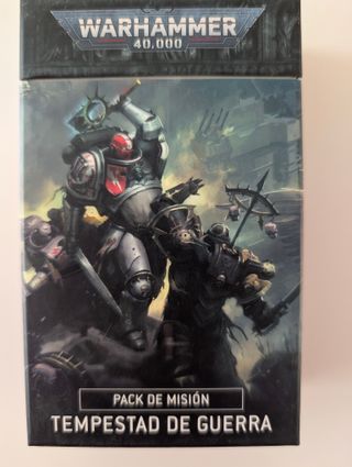 Cartas Warhammer 40K Tempestad Guerra