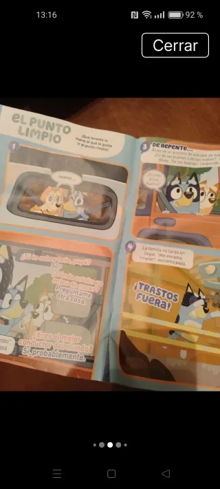 Bluey Revista y Coche Familiar