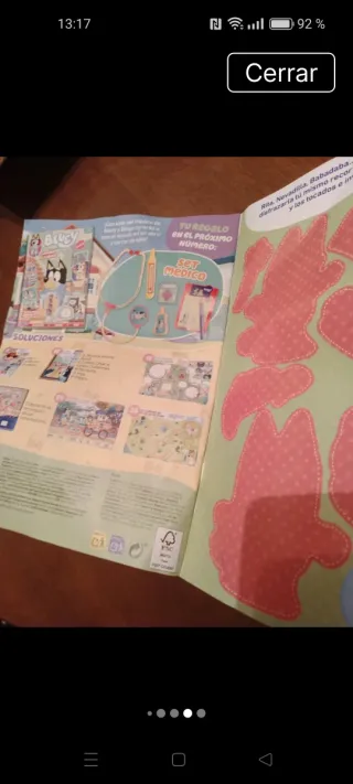 Bluey Revista y Coche Familiar