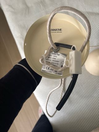 Lámpara de techo Zara Home Beige Cerámica