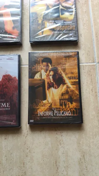DVD películas nuevo y precintado 4 € cada uno