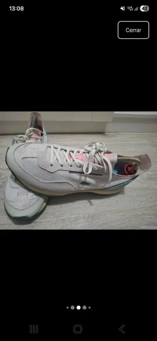 Zapatillas Lacoste Blancas y Rosas