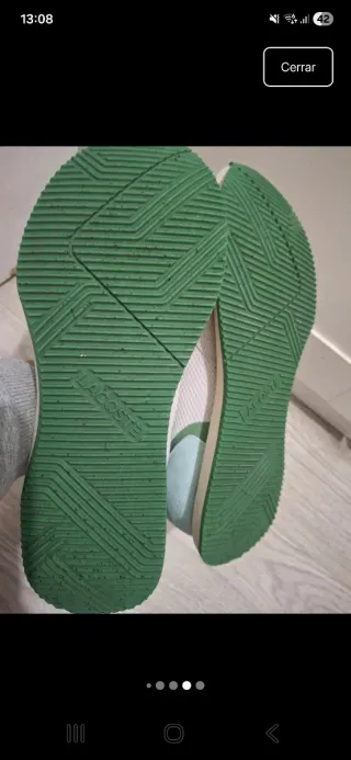 Zapatillas Lacoste Blancas y Rosas