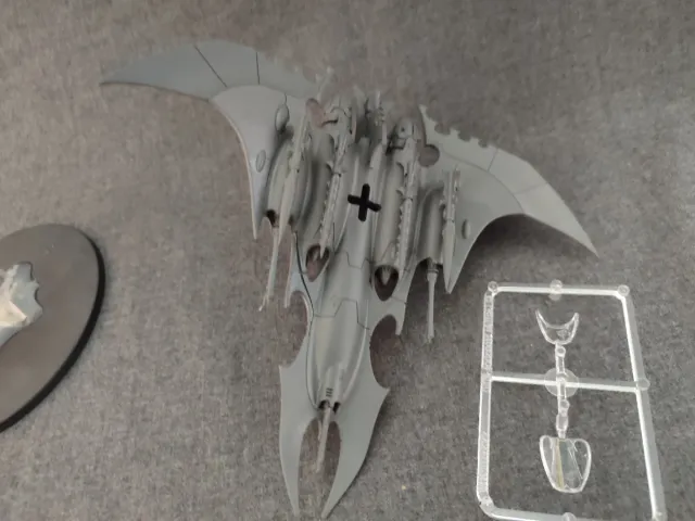 Cacciatorpediniere Razorwing drukhari SENZA CRISTALLO