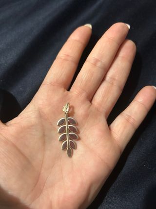 Colgante Tous Laurel Plata