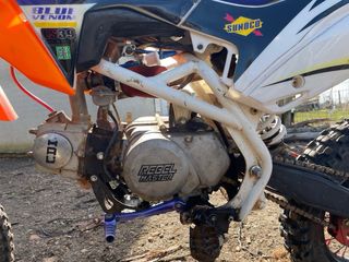 Pitbike Rebel Master Naranja/Blanco