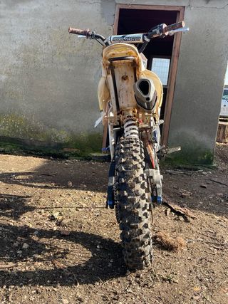 Pitbike Rebel Master Naranja/Blanco