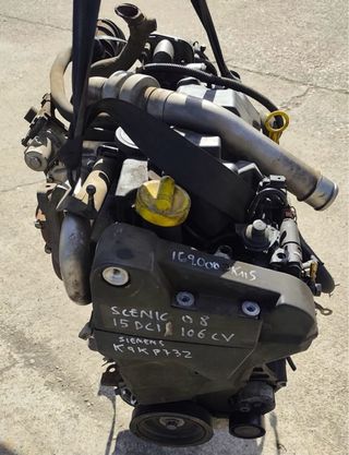 Motor 1.5dci - 106cv. Tipo “K9KP732”