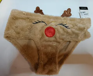 Ropa interior navideña reno talla única