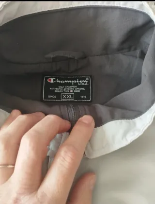 Chaqueta Champion Beige Talla XXL Años 90