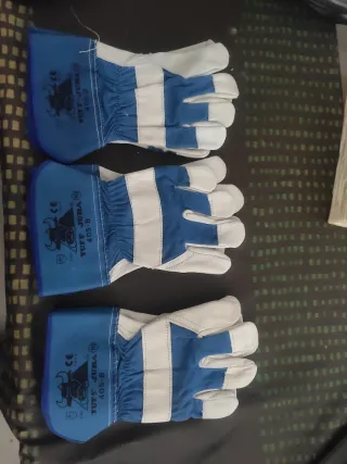 3 Pares Guantes Trabajo TUFF JUBA 405-B talla 10.