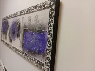 Cuadro moderno salón/habitación