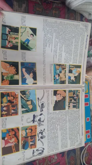 Álbum Cromos Marco Apeninos Andes Danone