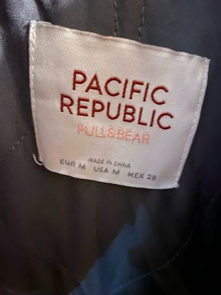 Chaqueta cuadros negra y rosa