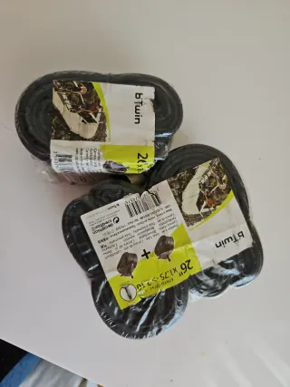 Cámara Btwin 26 x1.75-2.10 Schrader