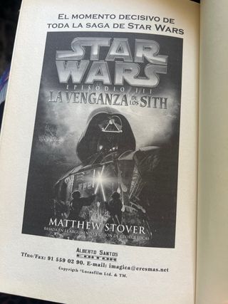 Libro Star Wars