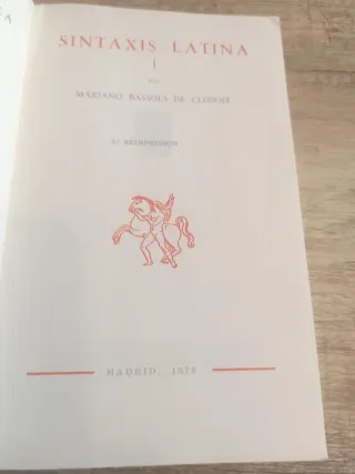 SINTAXIS LATINA