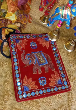 Bolsos a elegir Clutch Terciopelo Artesanales