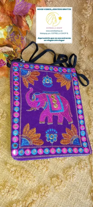 Bolsos a elegir Clutch Terciopelo Artesanales