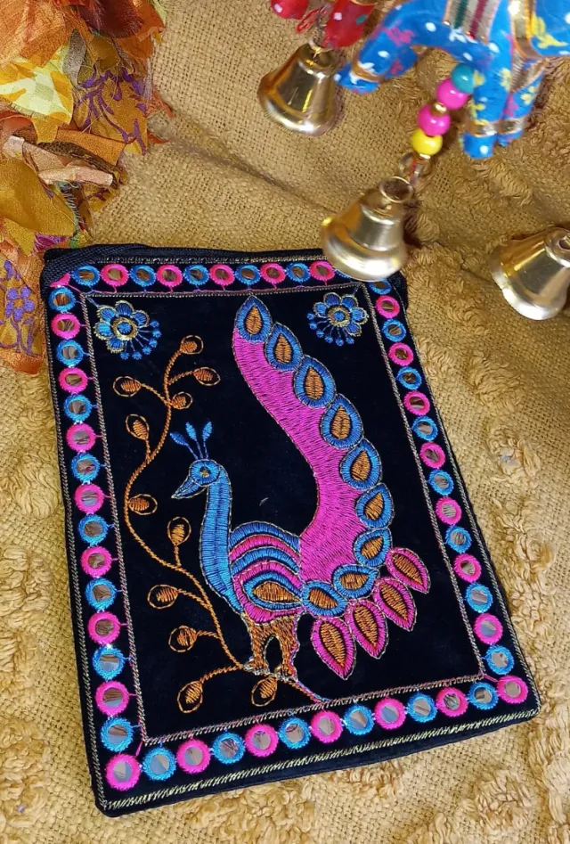 Bolsos a elegir Clutch Terciopelo Artesanales