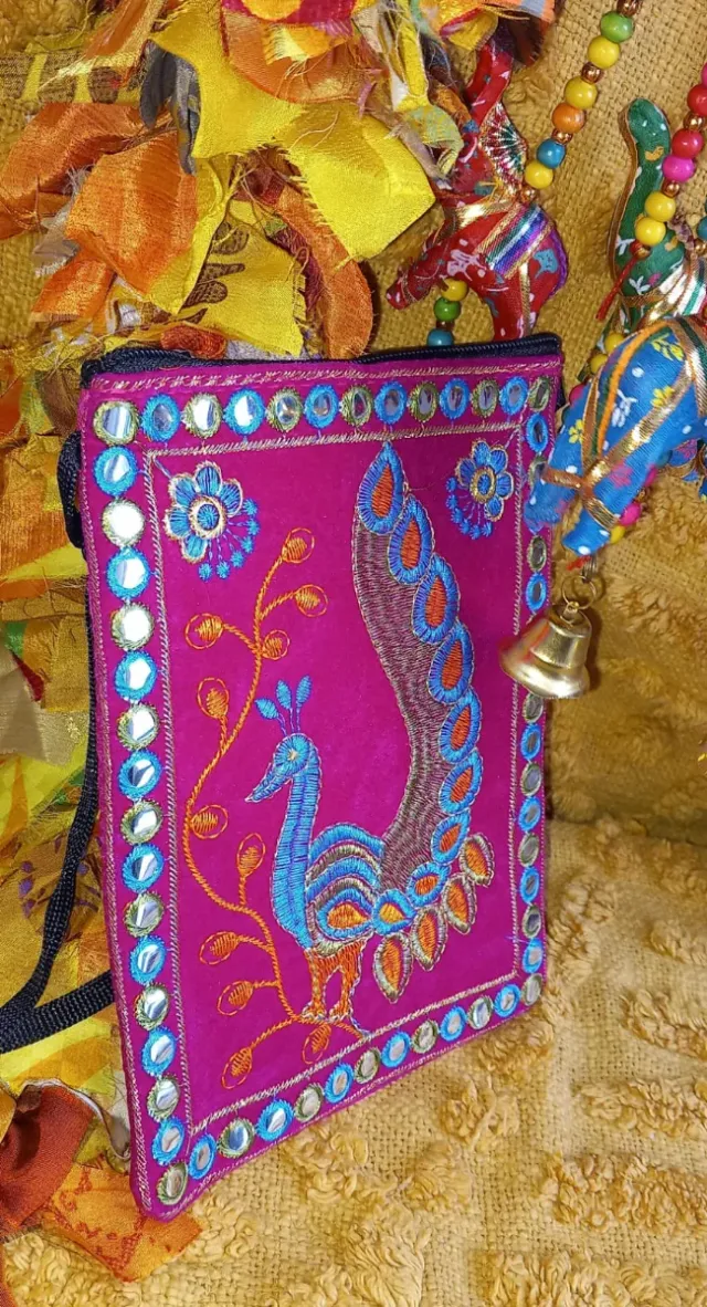 Bolsos a elegir Clutch Terciopelo Artesanales