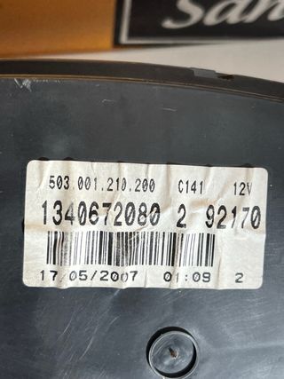 Cuadro Instrumentos Citroen Jumper