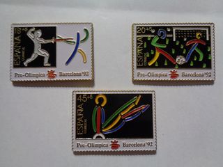 ESGRIMA – FUTBOL – GIMNASIA - BARCELONA 92