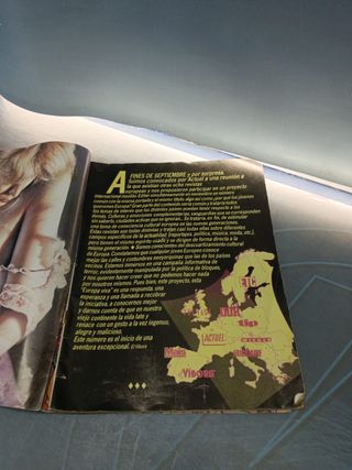 revista, cómic, EL VÍBORA - ESPECIAL EUROPA VIVA - EDICIONES LA CÚPULA