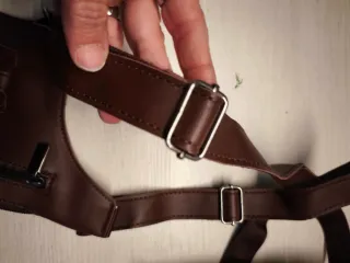 Marsupio a spalla marrone