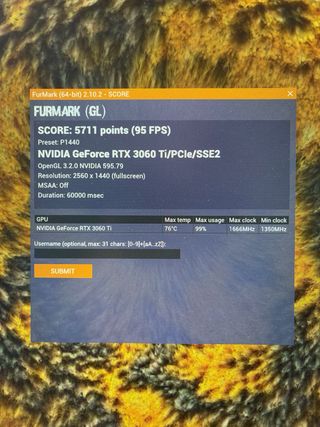 Tarjeta Gráfica NVIDIA 3060 TI 8GB