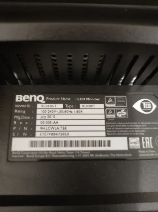 Monitor BL Series Negro/Gris