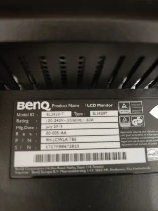 Monitor BL Series Negro/Gris