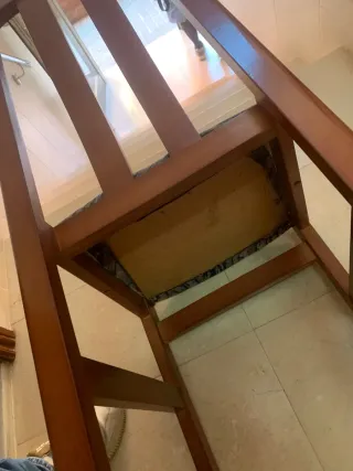 Sillas de comedor de madera - 4 piezas