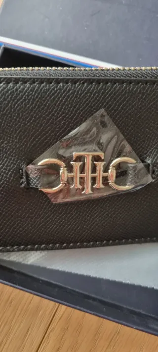 Portafoglio Tommy Hilfiger nero donna