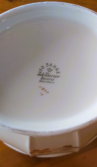 Teiera e zuccheriera Zeh Scherzer vintage