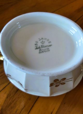 Teiera e zuccheriera Zeh Scherzer vintage