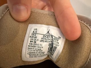 Jordan 1 Low Beige/Marrón
