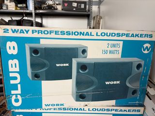Pareja de altavoces WORK 150w cada uno. 1