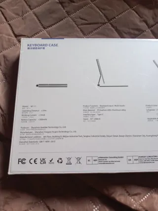 Funda Teclado Nimin MF-11 iPad Pro 11