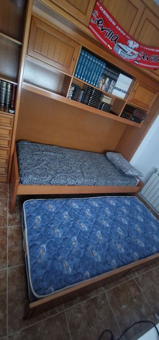 Muebles dormitorio juvenil madera maciza