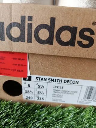 Adidas Stan Smith Originales Blancas y Verdes