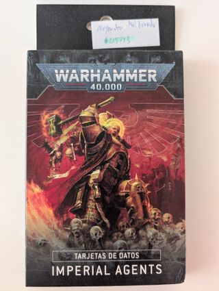 Datacards Imperial Agents Warhammer40K