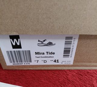 Sandalias Clarks Mira Tide Celeste Talla 41